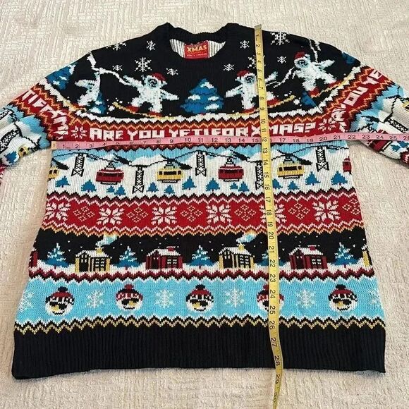 Lefties Christmas Sweater Are you yedi for Xmas? Lights up Size EU L Rare - Picture 5 of 9